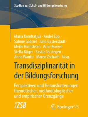 cover image of Transdisziplinarität in der Bildungsforschung